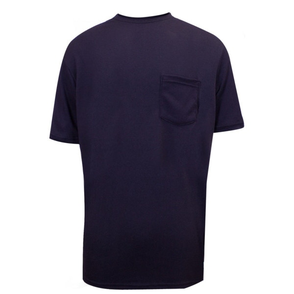 NSA FR Classic Cotton Short Sleeve Tee Shirt in navy